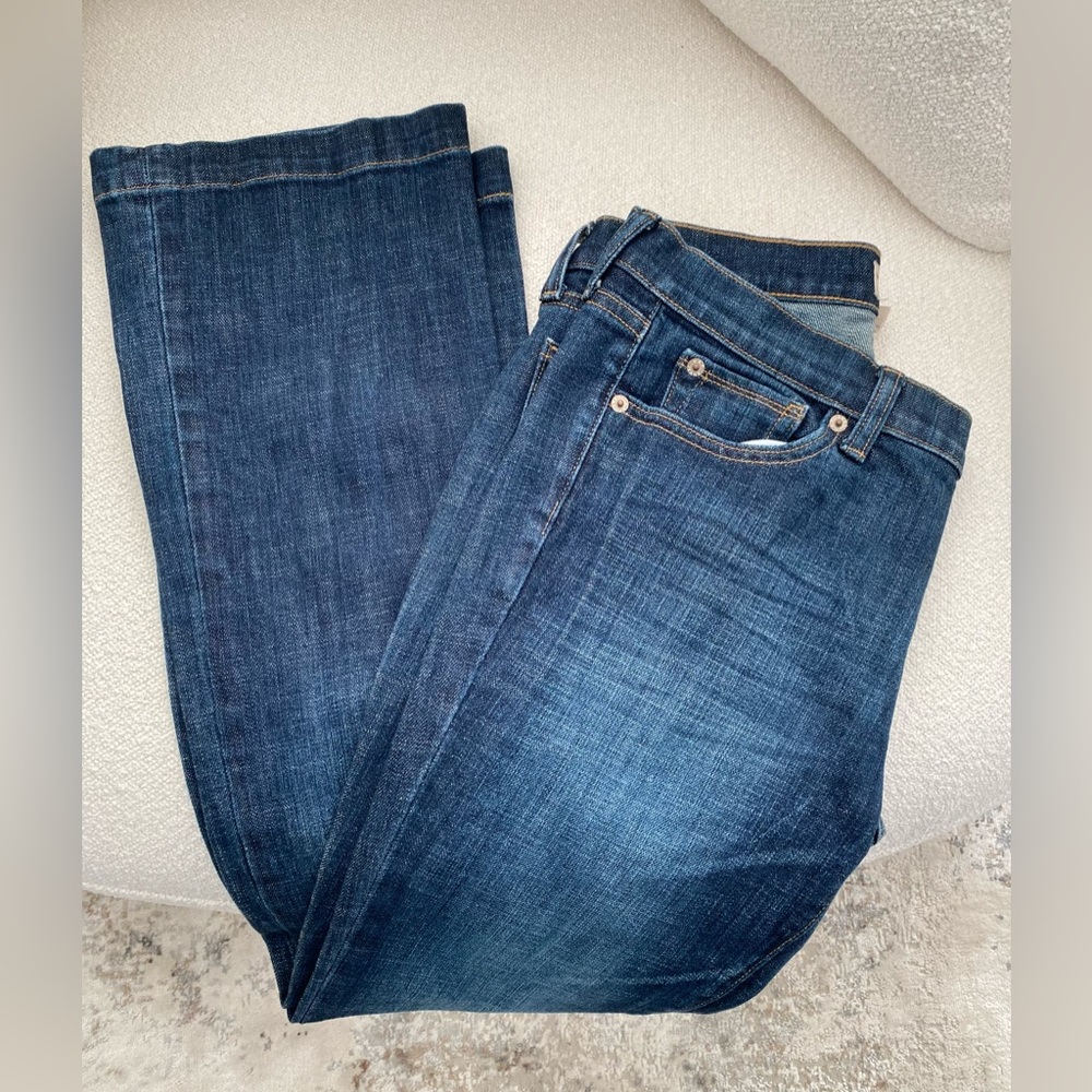 Gap - Long and lean Dark Indigo Flare Jeans - Size 4/27R